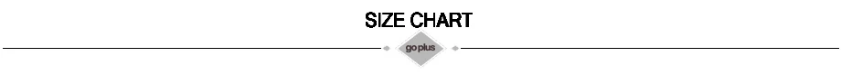复件 SIZE CHART
