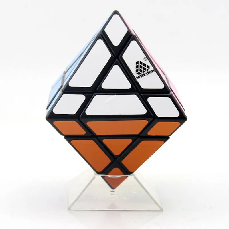 Black Высококачественный WitEden Mixup Octahedron V2 волшебный куб головоломка Neo speed Рождественский подарок идеи детские игрушки для детей - Цвет: Black