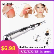 Электронная ручка для акупунктурных меридианов терапия Исцеление мышц обезболивающее устройство забота о здоровье энергетический массажер для головы ручка acupuntura