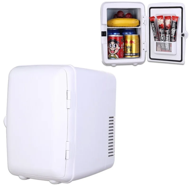 

Mini Fridge Car Mounted Electronic Hot And Cold Boxes 4L Car Mounted Refrigerator Household Simple Gate Small Refrigerator