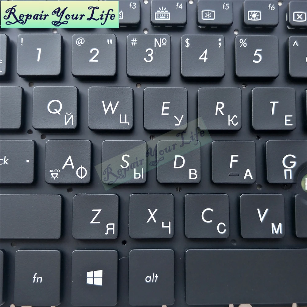 laptop keyboard RU Russian for Asus Pro Advanced BU201 BU403UA BU403 Backlit black hot 0KNX0-2600RU00 MP-14B53SUJ5282