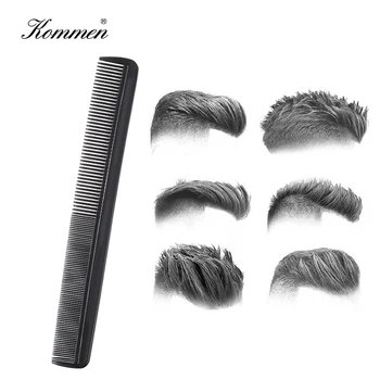 

Black Barber Accessories Hot Comb Hair Care Styling Tool Hairdressing For Men&Women Professional Hair Brush High Density