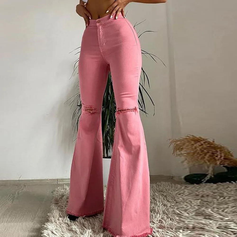 Jeans Woman 2021 Fall High Waist Pants 