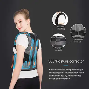 

Inflatable Lumbar Back Shoulders Correction Belt AntiHump Back Posture Inflatable Posture Corrector Clavicle Back Lumbar