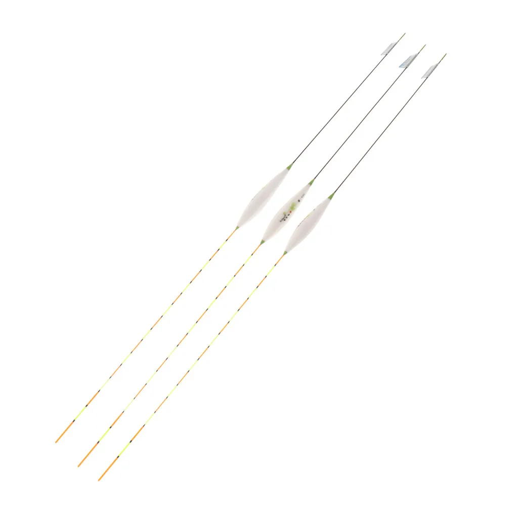 3PCS Fishing Slip Bobbers Floats Fishing Pole Crappie Carp Bobbers Saltwater Freshwater