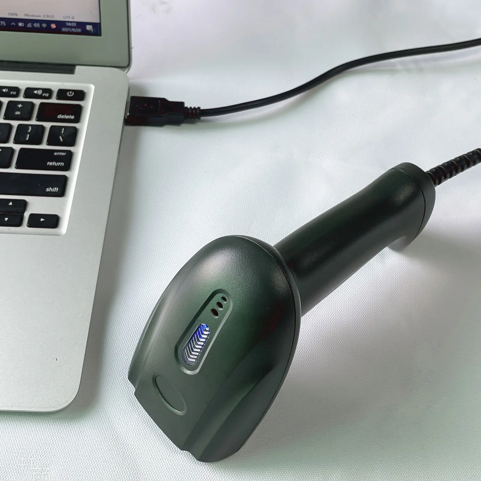 Scanner de Código de Barras Código de Barras Plataforma para Pos Wired Cmos Supermercado Handhel Scanner Leitor qr Usb 2d 1d & 1 High Quality Computador e Escritório