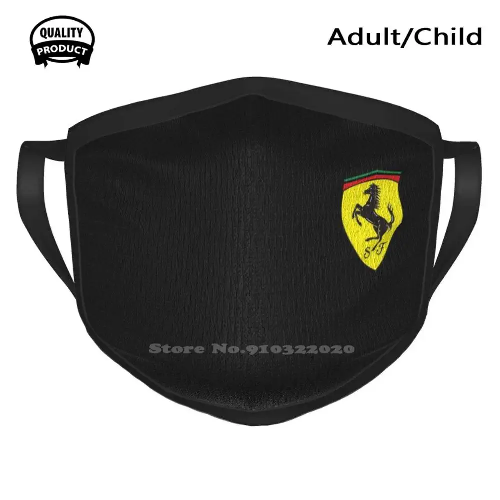 mens white scarf Ferrari Wind-Proof Dust-Proof Sport Neck Scarf Team Ferrari Ferrari Car Cars Turbo Fire Project Car mens blanket scarf Scarves