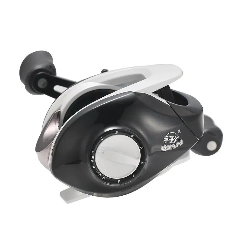 7.2:1 18Bearings Double Brake Explosion-proof Line Fishing Reel Right/Left Baitcasting Reel