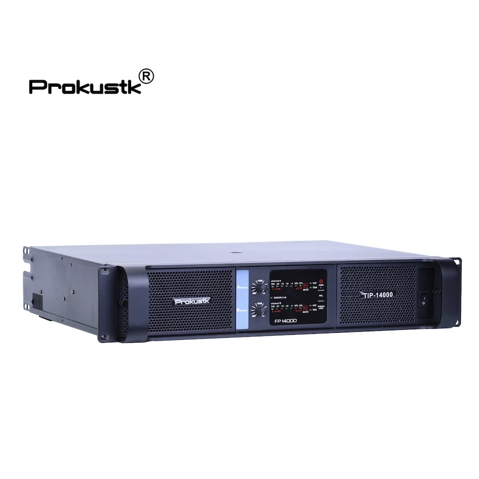 2CH 2*2350 Watts Class TD 14000 Professional Power Amplifier DJ Subwoofer for Double 18inch speaker Poweramp Prokustk TIP14000 audio power amplifier