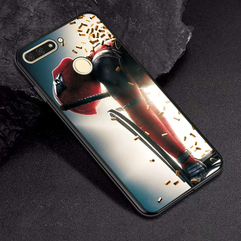 Черный ТПУ чехол для телефона Venom Joker, чехол для huawei P Smart iron Man, Бампер для huawei P Smart, чехол PSmart P Smart Z - Цвет: TPUBLK676