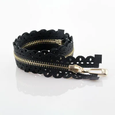 black 4 шт. 3#50 см 60 см экологичный открытый конец металлической застежки-молнии для шитья пуховик пальто молния DIY аксессуары для одежды портной инструменты - Цвет: black