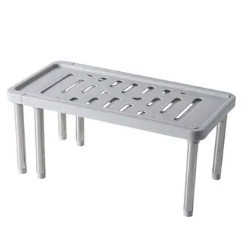 

Detachable Expandable Cabinet Shelf Adjustable Kitchen Countertop Organizer Rack