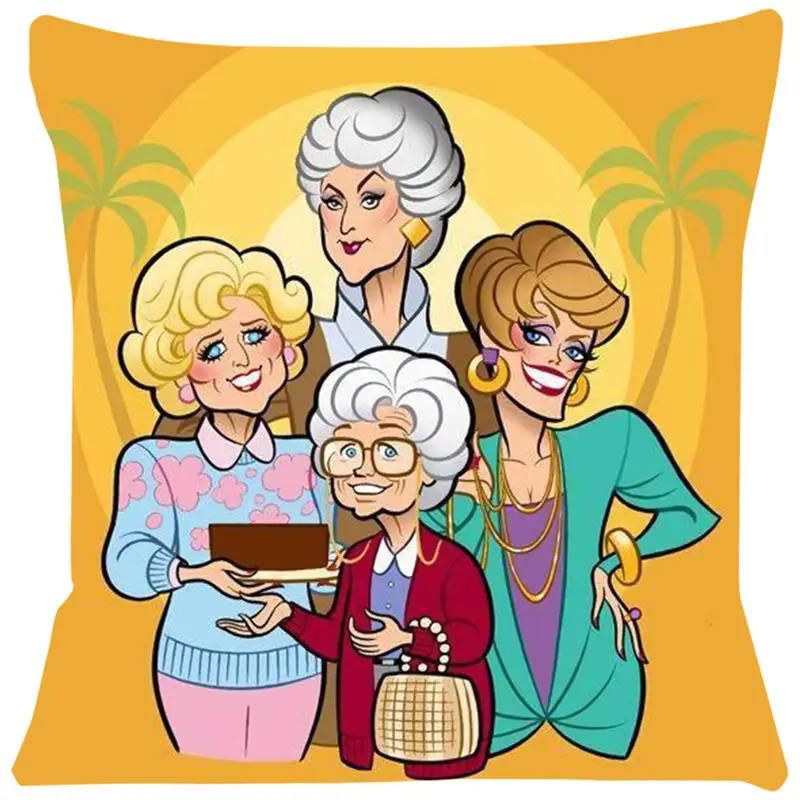 Halloween-Themed Decorative Cushion Cover - Horror Movie Inspired Design
