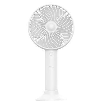 

3 In 1 Handheld Fan, Portable Independent 2000Mah Mobile Power Phone Holder USB Mini Fan