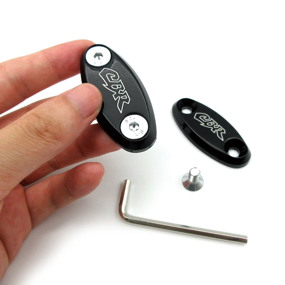 Mirror Block Off Base Plates For Honda Cbr 600 F4 F4I 900 Rr - View #4