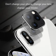 Модифицированный чехол для объектива 11PROMAX camera, применимый для iPhone X XS, XSMAX, изменение секунд, 11 наклейка на рассеиватель, модифицированный 11PROMAX