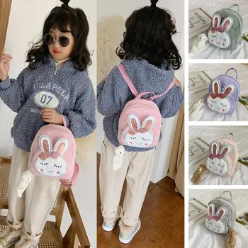

New Fashion Kids Childrens Cartoon Rabbit Cute Kid Girl Small Backpack School Bags Toddler Rucksack Nursery