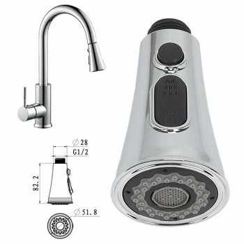 

Replacement Shower Head Part Tool Universal Adjustable Water Saving ABS