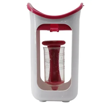 

Children Puree Squeezer Household Fruit Juice Dispenser Manual Baby Food Supplement Storage Bag Container