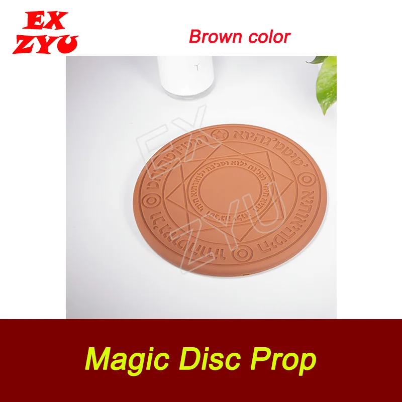 US $198.55 EXZYU Magic Disc Prop real life escape room use one RFID card to trigger the magic disc be bright then unlock the chamber room