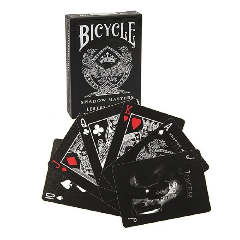 

Bicycle Shadow Masters Legacy Edition Playing Cards Ellusionist Rider Back Deck Eagle Poker Magic Card Games Magic Tricks Props