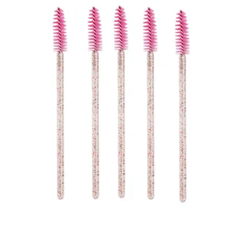 

50 pcs Disposable Micro Eyelash Brushes Mascara Wands Applicator Wand Brushes Eyelash Comb Brushes Spoolers Makeup Tool Kit