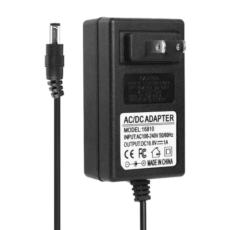 16.8V 1A ALLOYSEED AC 110-240 В к DC 4,2 в 8,4 в 12,6 в 16,8 в 21 в 1A 2A зарядное устройство адаптер для 18650 литиевая батарея зарядное устройство вилка адаптер питания - Цвет: 16.8V 1A
