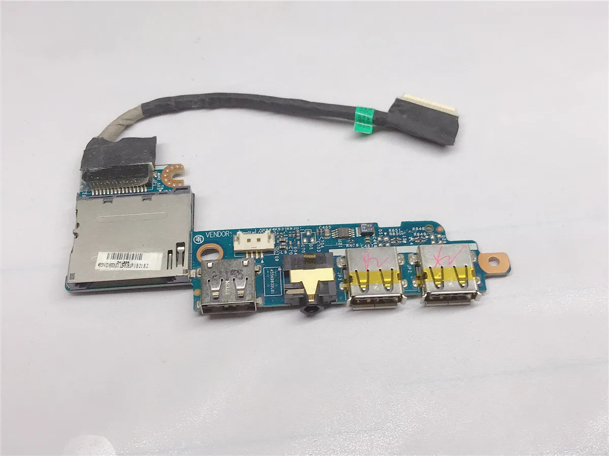 

Original FOR HP ProBook 5320m audio sound/USB/card reader board with cable LS-6161P