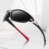 VIVIBEE-gafas de sol deportivas polarizadas para hombre y mujer, lentes de sol con espejo rojo 100%, visión nocturna, para escalada y conducción al aire libre ► Foto 2/6