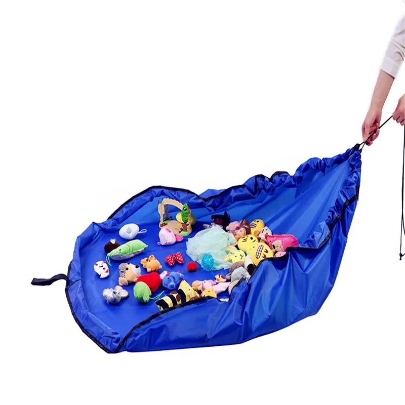 Портативная сумка для хранения детских игрушек, игровой коврик, органайзер для игрушек, коробка, одеяло, уличные Детские Сумки на шнурке, сумка для путешествий