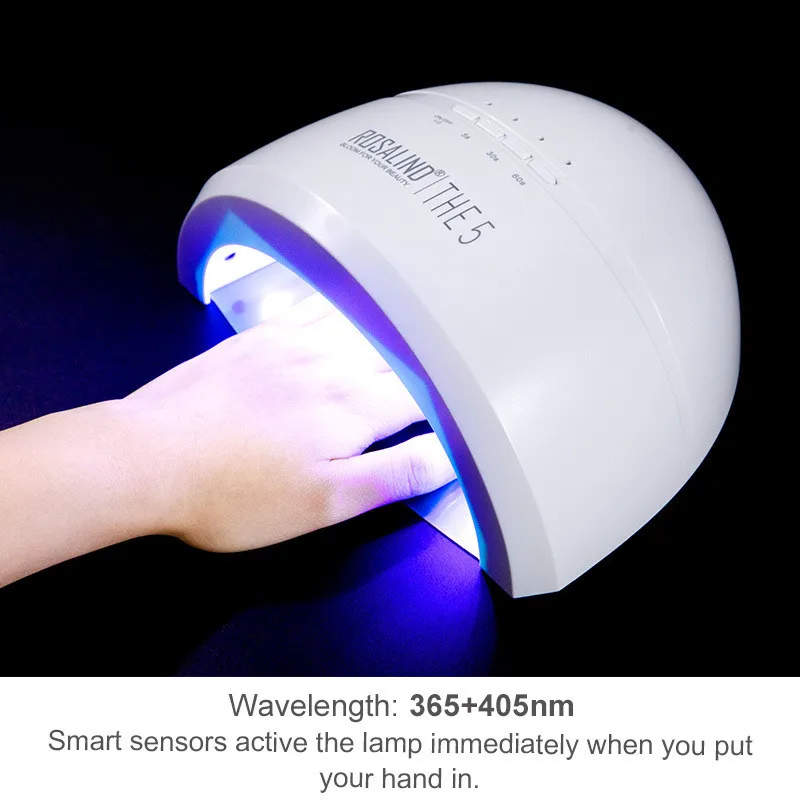 

24/48W SUN5 Pro UV Lamp LED Nail Light Nail Dryer for All Gels Polished Sunlight Infrared Sensor 5/30 / 60s