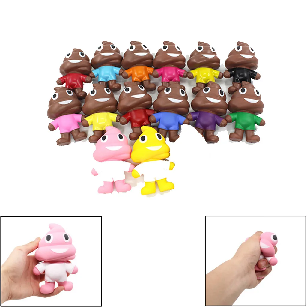 Мягкие и милые Gigantes Poo Squeeze ToyW725 мягкие и милые игрушки мягкие мини очаровательные Poo куклы медленно поднимающиеся дети снятие стресса декомпрессии ToyW725