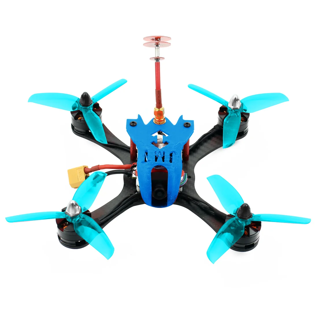 Радиоуправляемый дрокоптер RTF T180 4 дюйма 5 8G FPV гоночный Дрон HD камера черепаха 800TVL