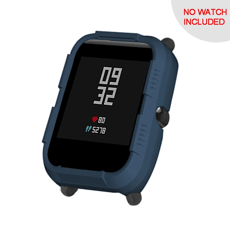 Защитный чехол для Xiaomi Amazfit Bip Молодежные часы Жесткий Чехол для ПК Рамка Бампер протектор для Amazfit Bip бит аксессуары