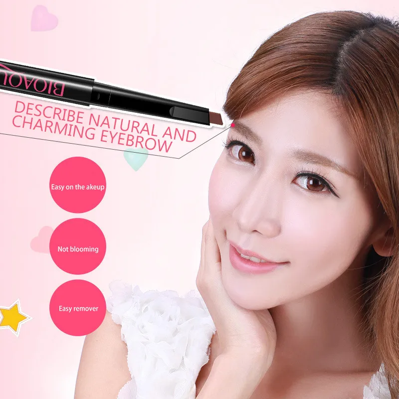 BIOAQUA Penciltic Eyebrow Makeup Paint EyeBrow Pencil Cosmetics Brow Eye Liner Tools Beauty Makeup Eyebrow Enhancers Automatic BIOAQUA Penciltic Eyebrow Makeup Paint EyeBrow Pencil Cosmetics Brow Eye Liner Tools Beauty Makeup Eyebrow Enhancers Automatic