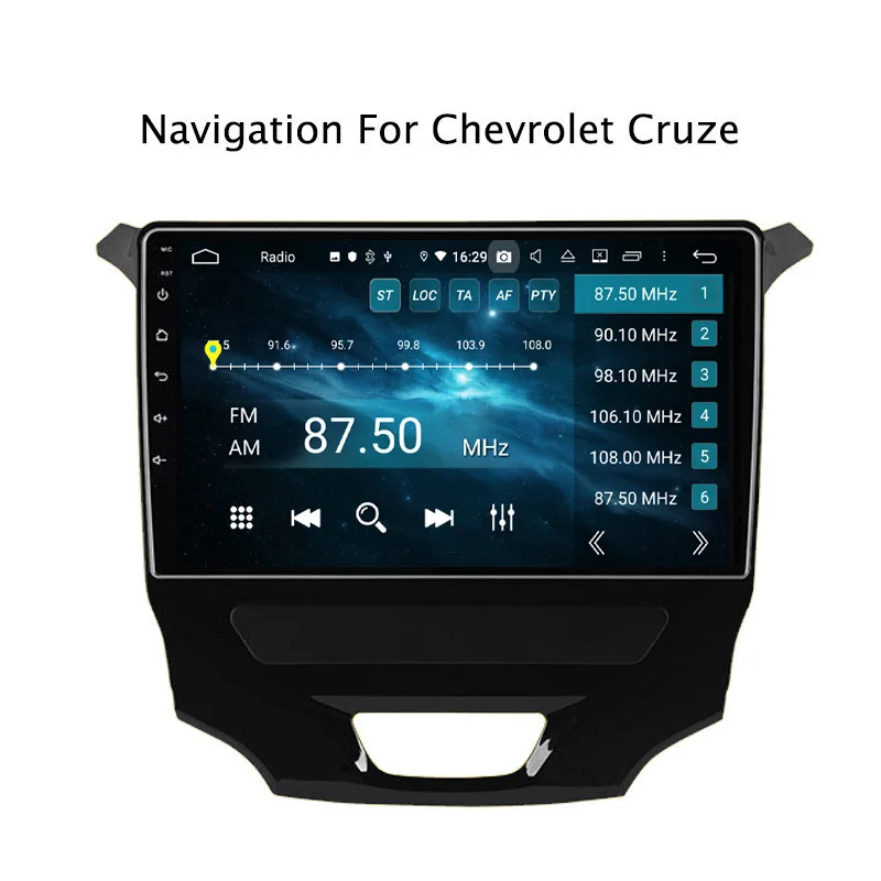 Perfect 9" Android Octa Core 4G RAM 32G ROM Car Radio Multimedia Player Navigation GPS For Chevrolet Cruze 5
