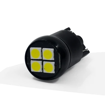 

4pcs New Design High Lumen 4SMD 3030 T10 194 168 2825 W5W Interior LED Bulb For Car Replacement 12V 24V