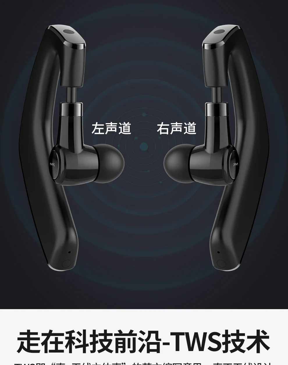 TWS беспроводные Bluetooth наушники Bluetooth 5,0 большая емкость Bluetooth гарнитура оптом
