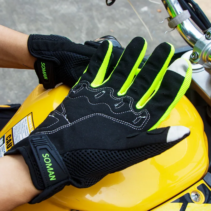 Moto rcycle перчатки дышащие унисекс полный палец guantes перчатки Модные moto крест защитные moto rbike luva moto rekawiczki