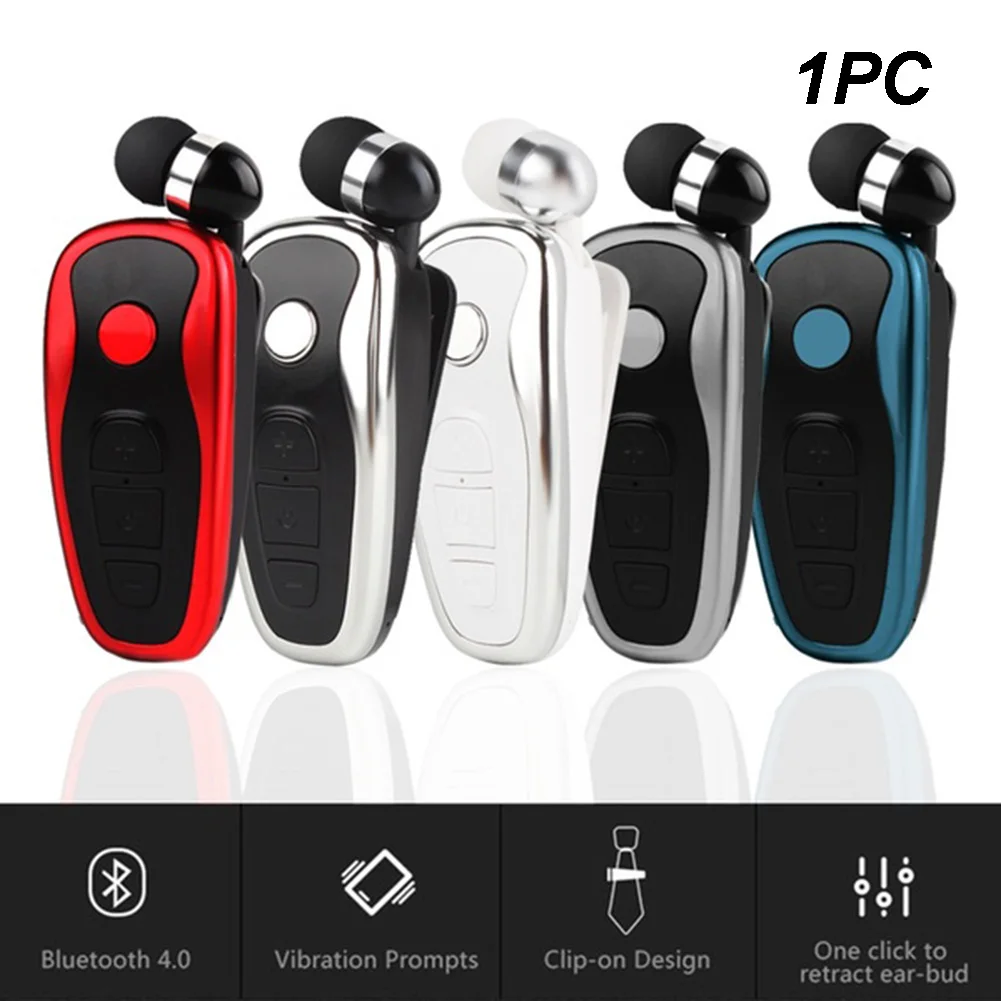 Q7 Bluetooth наушники стерео наушники с голосовым помощником отчет выдвижной тросик в ухо бизнес Удобный беспроводной портативный