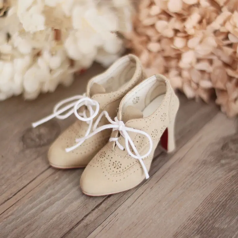 1/3 BJD doll shoes Openwork high heels for 1/3 BJD GR SD16 DD doll shoes doll accessories BJD shoes - Цвет: C