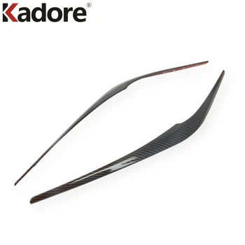 

For Mazda CX-5 CX5 KF 2017-2019 2020 Carbon Fiber Headlight Eyebrow Cover Trim Headlamp Sticker Decoration Car Styling