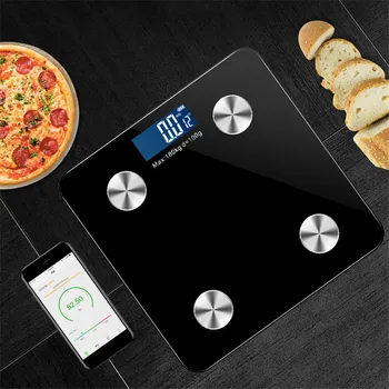 

Floor Scale Smart Bluetooth-Scales Body Weight Bathroom Scale Electronic LED Digital Body Weight Body Fat Water Muscle Mass BMI