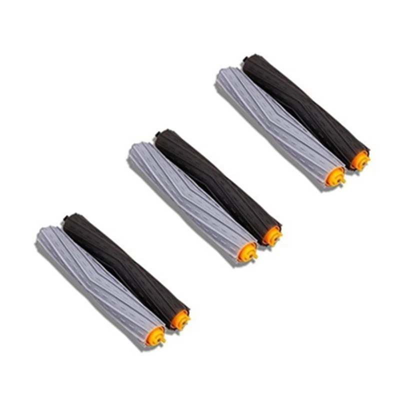 6pcs Робот для уборки аксессуары HEPA фильтры для iRobot Roomba 800 900 серии 870 880 980 замены Запчасти запасные щётки комплект - Цвет: 6pcs