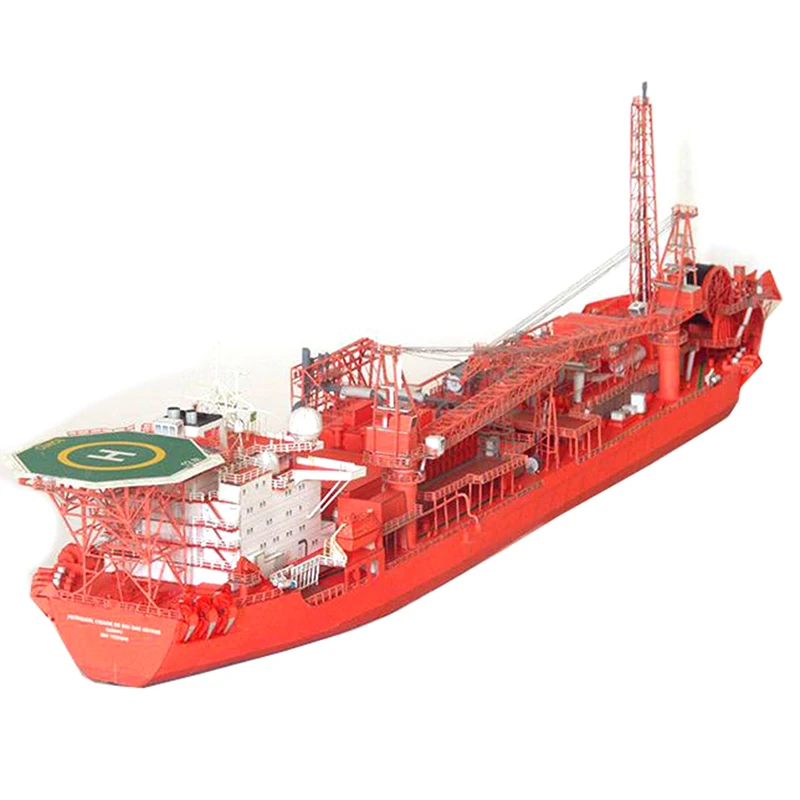 Горячая Распродажа 1:400 норвежский FPSO морской Плавучий производственный танкер 3D