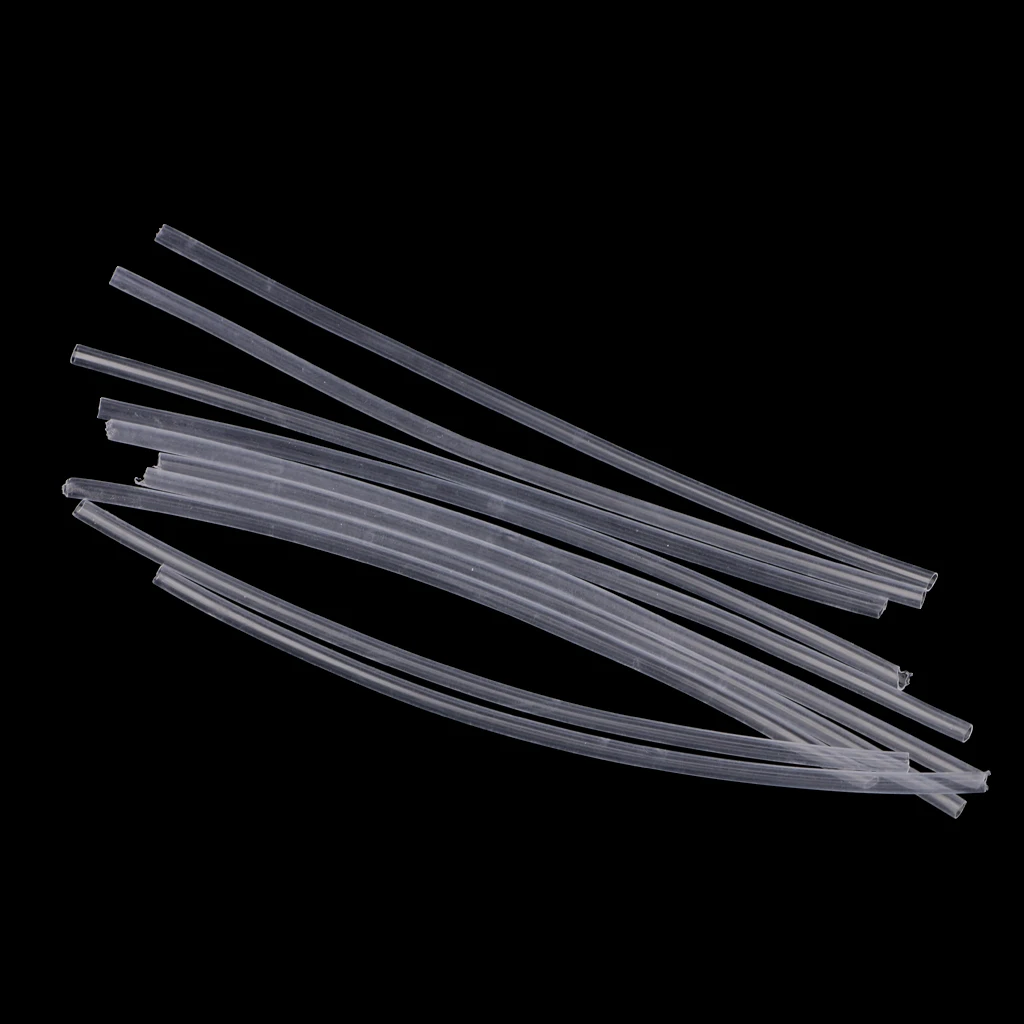 Perfeclan 10Pcs Fishing Rig Making Heat Shrink Rig Tubes Hook Line Connector