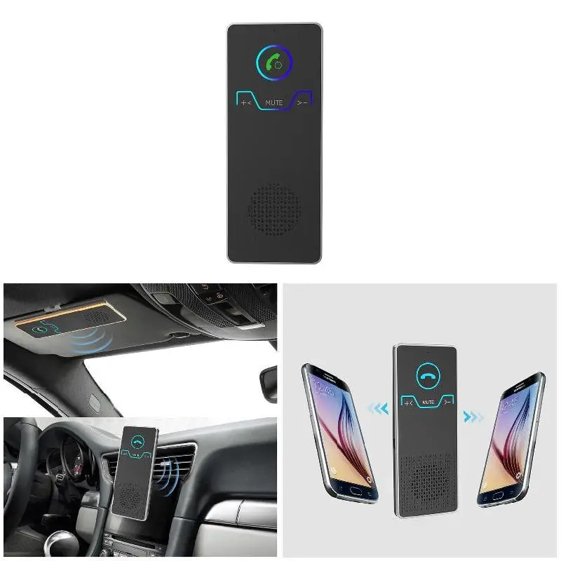 Автомобильный Bluetooth Hands Free комплект зарядное устройство Шумоподавление для солнцезащитного козырька мобильного телефона GY88