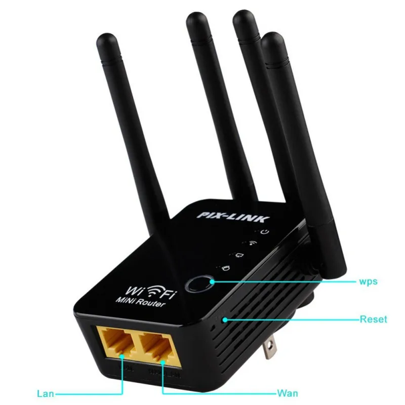 Wi Fi Беспроводной ретранслятор маршрутизатор WLAN Усилитель сигнала 2 4 г ISP