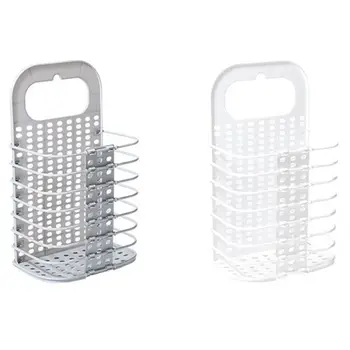 

Dirty Hamper Clothing Storage Basket For Home Foldable Plastic Anti-Pressure Storage Box Hamper Organizer