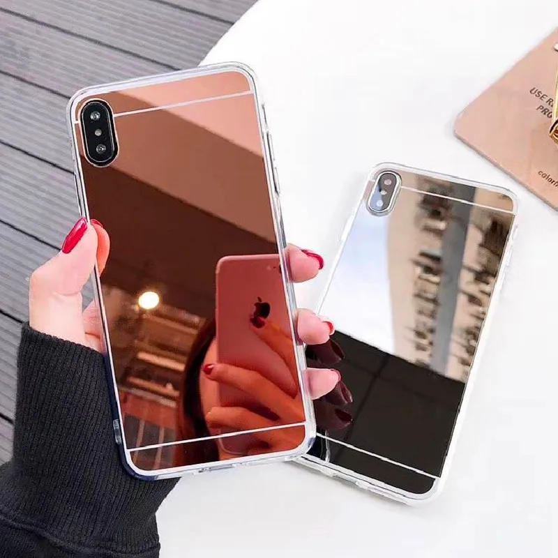 Зеркальный чехол для телефона Xiaomi Redmi 5X 6X A1 A2 A3 Mi 8 9T Note 7 6 5 Pro 4X 4 6A 7A 8A K20 Pocophone F1